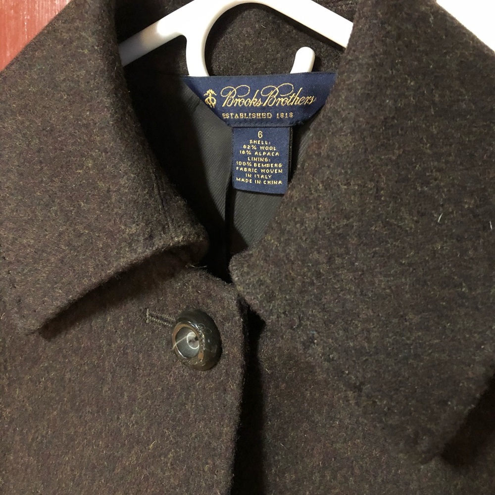 Brooks brothers coat